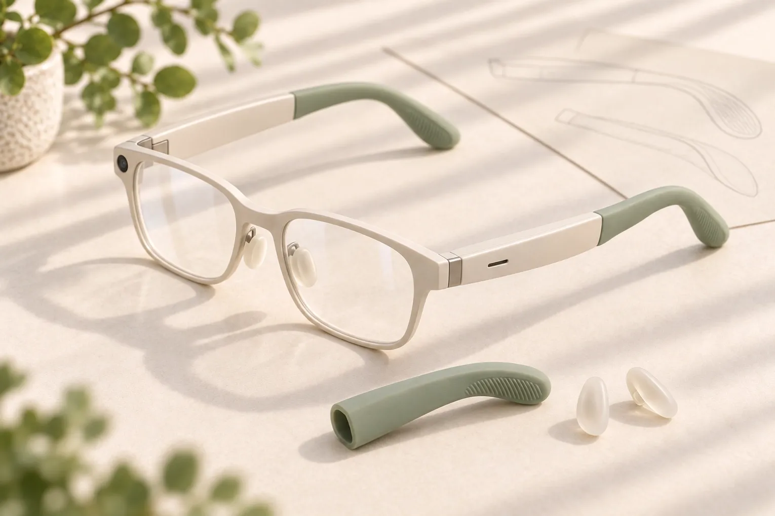Designing Silicone Comfort Interfaces for Smart Glasses and Wearable Electronics