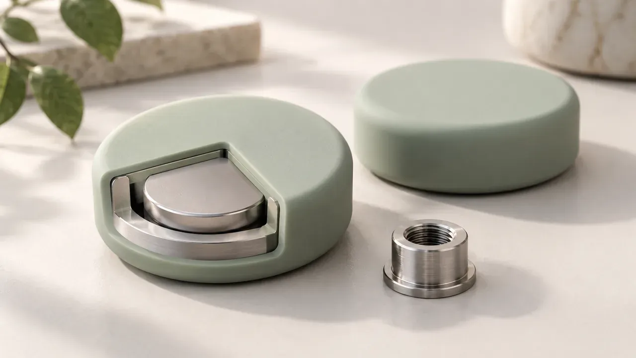 Silicone-to-Metal Overmolding: Inserts, Magnets and Bonding Risks
