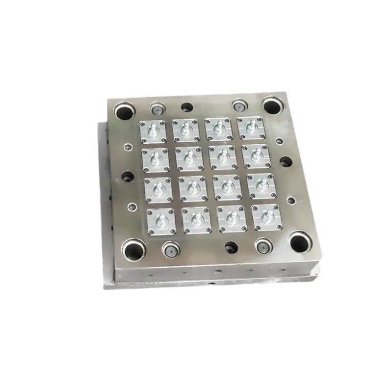 Mold block prepared for a custom silicone tool